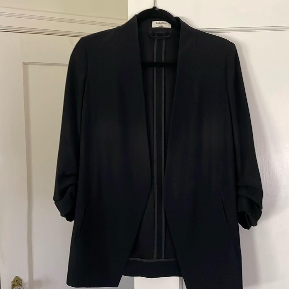 Size 2 Babaton Blazer. Three quarter sleeve